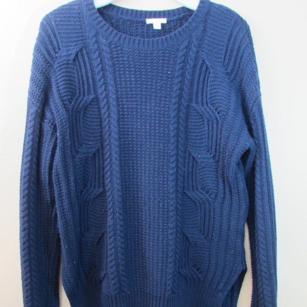 Tunic Sweater - Navy Blue